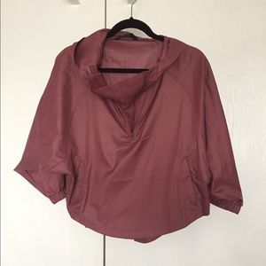 North face rain coat